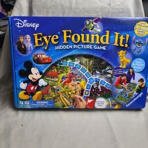 Disney Eye Found It Hidden Picture Board Game Complete Excellent Condition